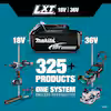18 in. 18V X2 (36V) LXT Lithium-Ion Cordless Walk Behind Self Propelled Lawn Mower, Tool Only