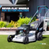 21 in. 200 cc Gas Recoil Start, Walk Behind Push Mower, Self-Propelled 3-in-1 with 7 Position Height Adjustment