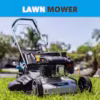 21 in. 200 cc Gas Recoil Start, Walk Behind Push Mower, Self-Propelled 3-in-1 with 7 Position Height Adjustment